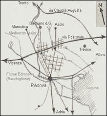 canali e acque a Padova
